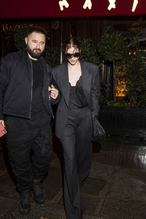 Barbara Palvin at Robert Mapplethorpe Opening Paris, March 2024 1