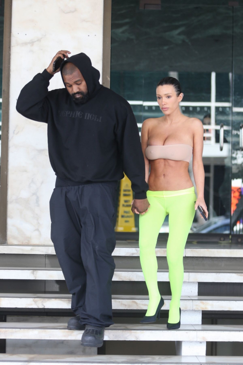 Bianca Censori and Kanye West Heading to Business Meeting Hollywood, March 2024 2