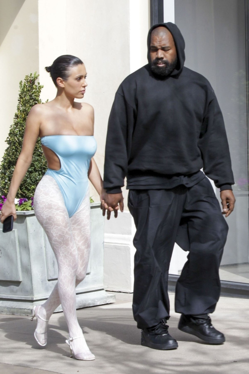 Bianca Censori and Kanye West on a Movie Date at The Grove for Dune 2 in Los Angeles, March 2024 1