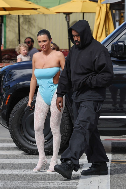 Bianca Censori and Kanye West on a Movie Date at The Grove for Dune 2 in Los Angeles, March 2024 8