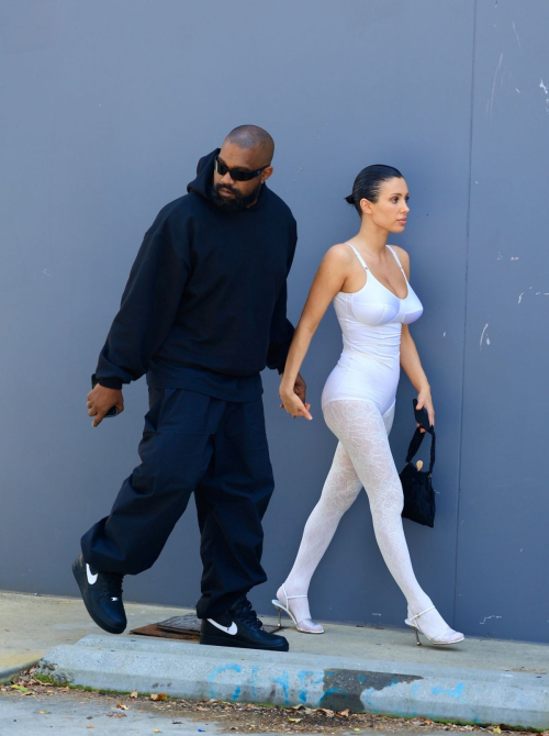 Bianca Censori and Kanye West Out in West Hollywood, March 2024 1