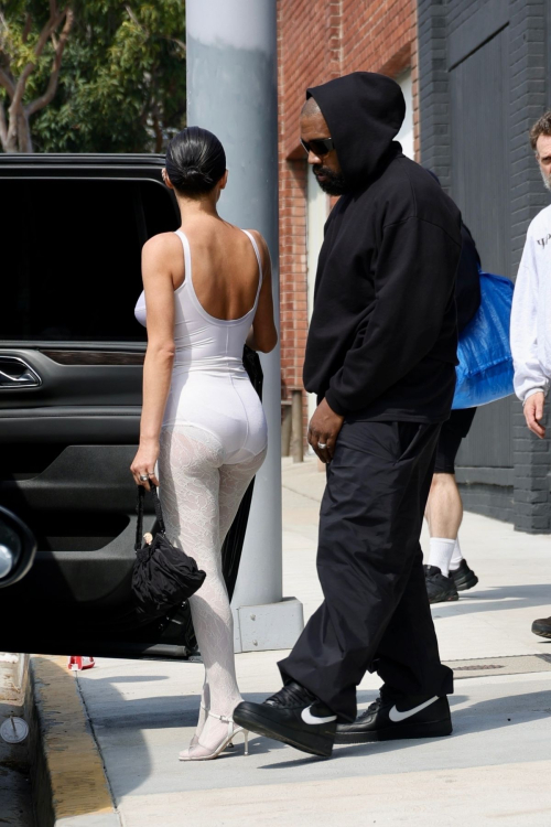 Bianca Censori and Kanye West Out in West Hollywood, March 2024 2