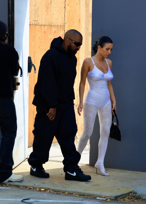 Bianca Censori and Kanye West Out in West Hollywood, March 2024 6