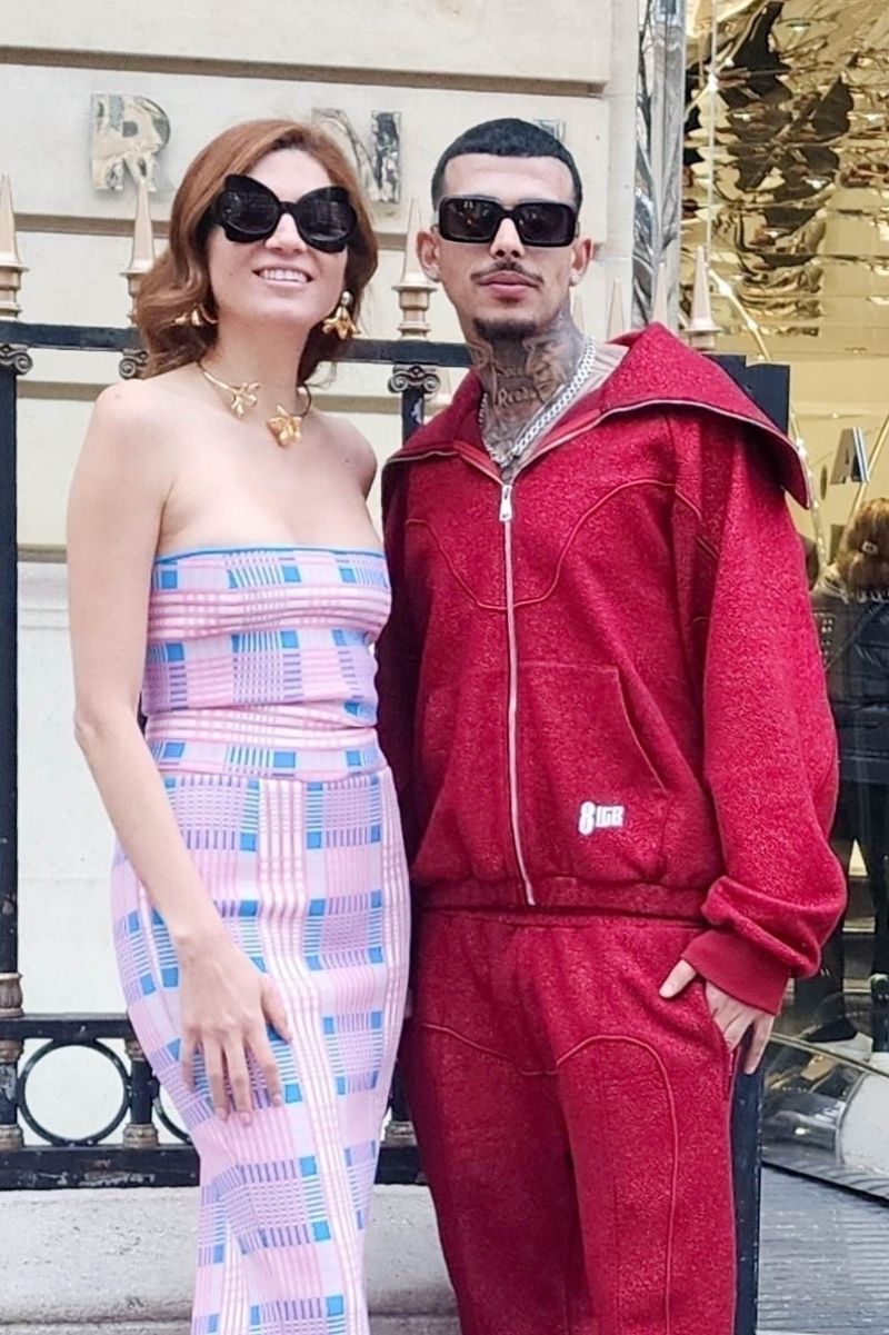 Blanca Blanco and Greg Yega Bebew Out in Paris, March 2024