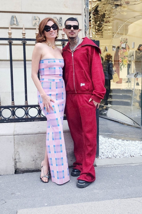 Blanca Blanco and Greg Yega Bebew Out in Paris, March 2024 5