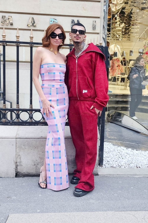 Blanca Blanco and Greg Yega Bebew Out in Paris, March 2024 6