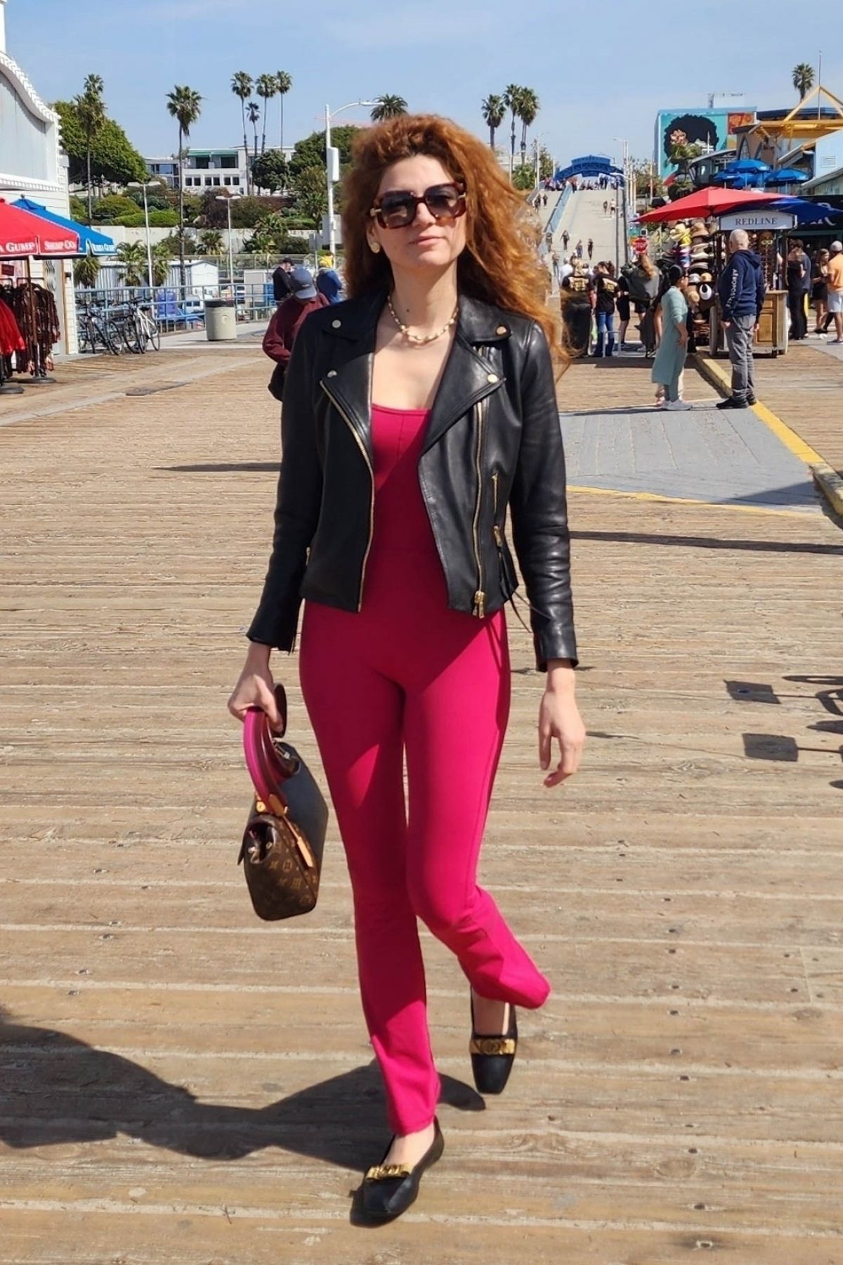 Blanca Blanco at Takis Chip Event on Santa Monica Pier, March 2024