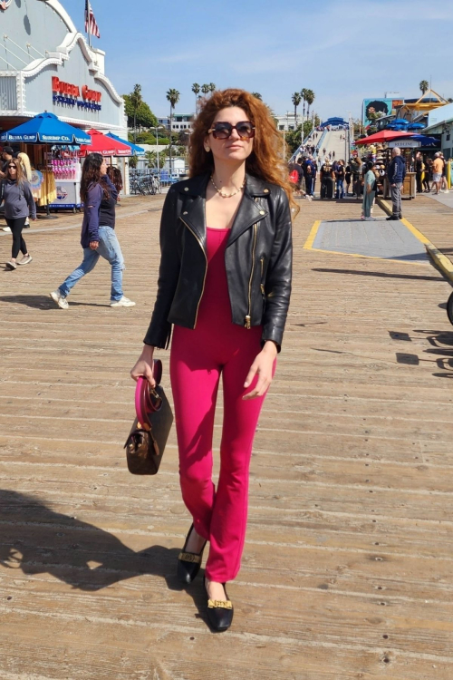 Blanca Blanco at Takis Chip Event on Santa Monica Pier, March 2024 1