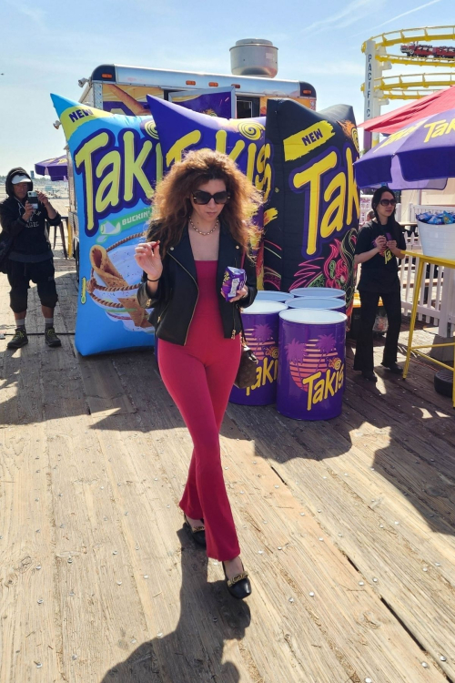 Blanca Blanco at Takis Chip Event on Santa Monica Pier, March 2024 2