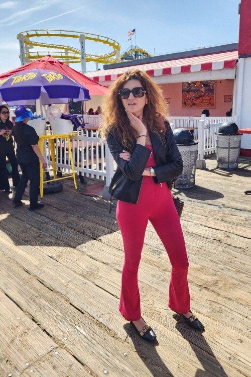 Blanca Blanco at Takis Chip Event on Santa Monica Pier, March 2024 5