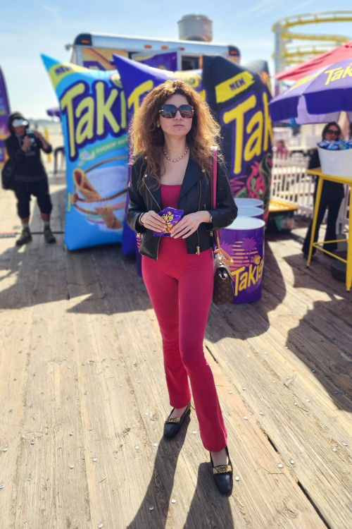 Blanca Blanco at Takis Chip Event on Santa Monica Pier, March 2024 6