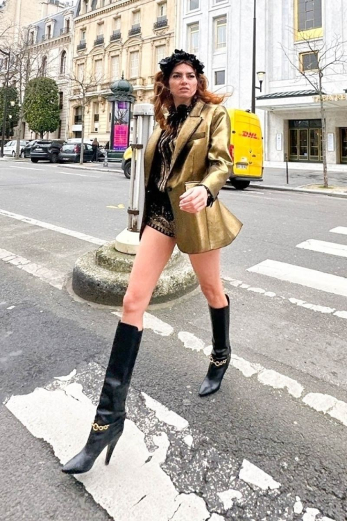 Blanca Blanco Out and About at Paris Fashion Week, March 2024 4