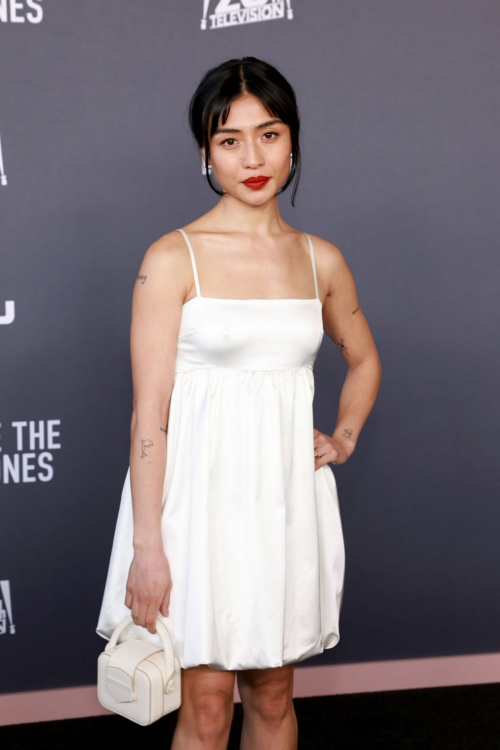 Brianne Tju at We Were the Lucky Ones Premiere at Academy Museum of Motion Pictures in Los Angeles, March 2024 4