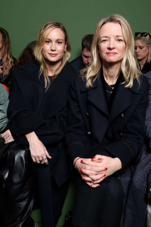 Brie Larson at Loewe Fashion Show at Paris Fashion Week, March 2024 1