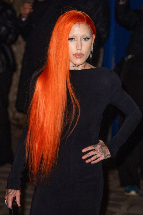 Brooke Candy at Mugler Womenswear Fall/Winter Show Paris Fashion Week, March 2024 2