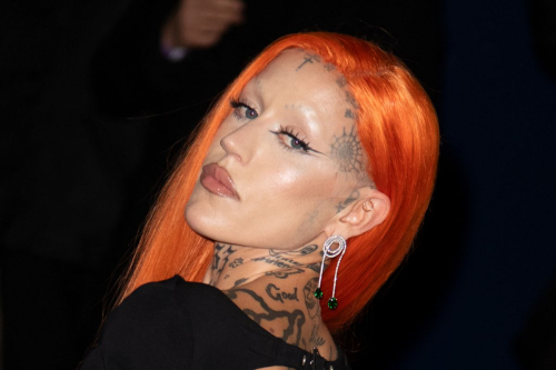 Brooke Candy at Mugler Womenswear Fall/Winter Show Paris Fashion Week, March 2024 3