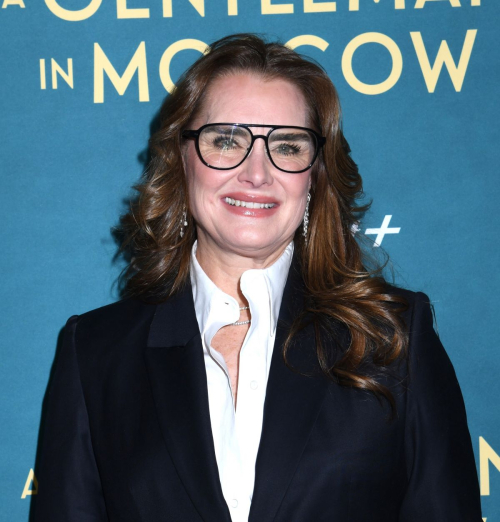 Brooke Shields at A Gentleman in Moscow Premiere, March 2024 3