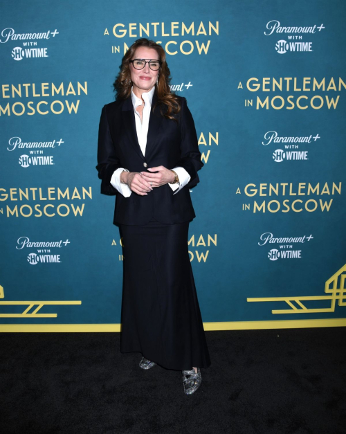 Brooke Shields at A Gentleman in Moscow Premiere, March 2024 4