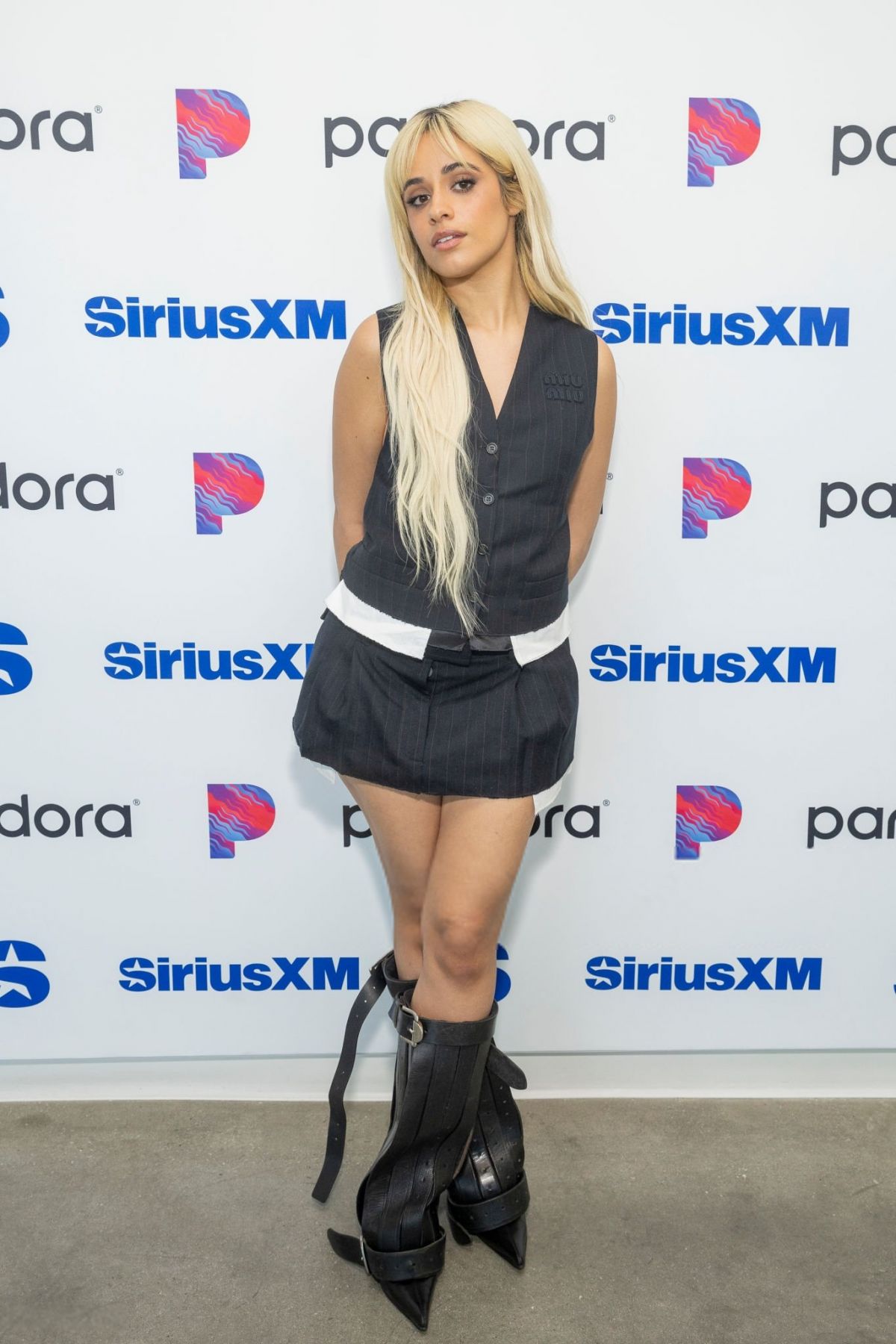 Camila Cabello at SiriusXM Studios in Los Angeles