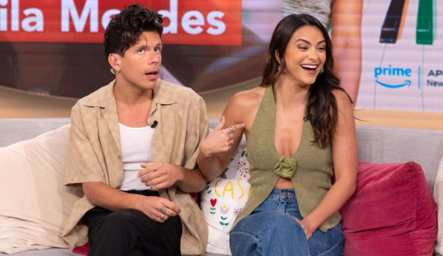 Camila Mendes at Despierta America in Miami, March 2024 1