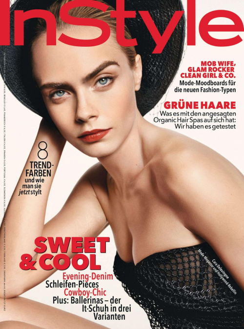 Cara Delevingne for InStyle, April 2024