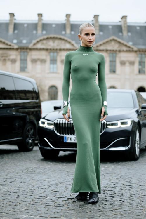 Caroline Daur at Off-White Fashion Show Paris Fashion Week, February 2024 5