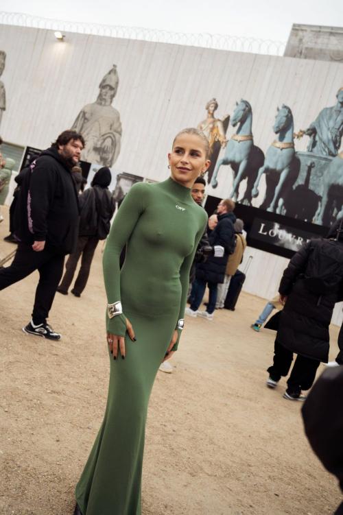 Caroline Daur at Off-White Fashion Show Paris Fashion Week, February 2024 6