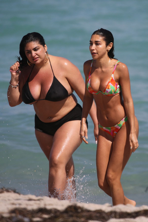 Chantel Jeffries in Bikini at Beach Miami, February 2024 4