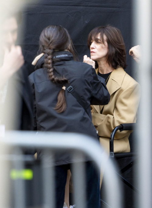 Charlotte Gainsbourg on the Set of Etoile in Paris, March 2024 2