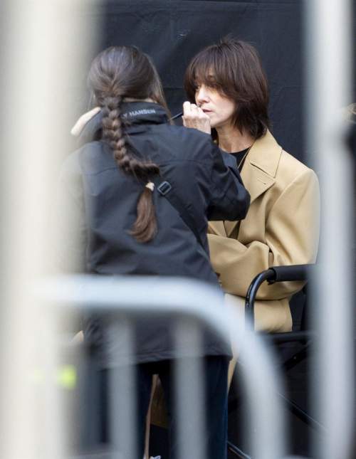 Charlotte Gainsbourg on the Set of Etoile in Paris, March 2024 6