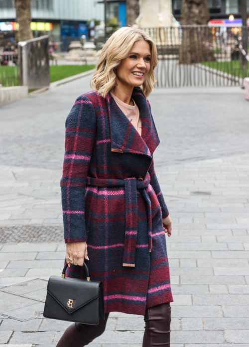 Charlotte Hawkins Arrives at Classic FM Show in London, March 2024 1