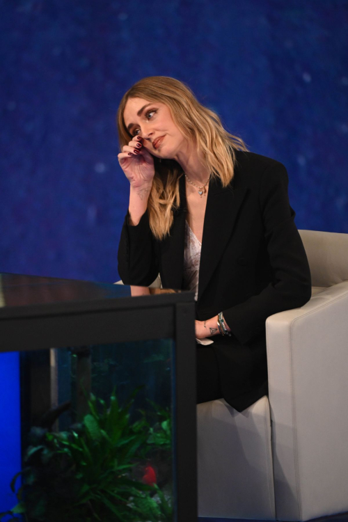 Chiara Ferragni at Che Tempo Che Fa Show in Milan, March 2024 4