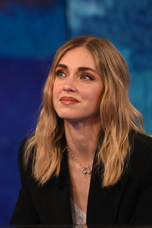 Chiara Ferragni at Che Tempo Che Fa Show in Milan, March 2024 6