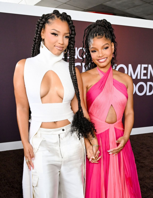 Chloe and Halle Bailey at Essence Black Women in Hollywood Awards, March 2024 5