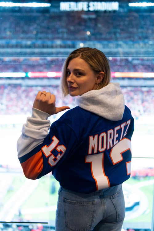 Chloe Moretz at Navy Federal Credit Union Stadium Series, February 2024 1