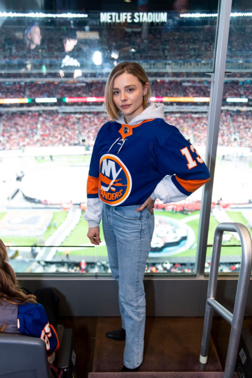 Chloe Moretz at Navy Federal Credit Union Stadium Series, February 2024 3