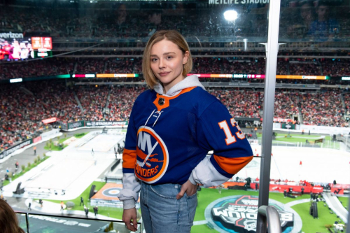 Chloe Moretz at Navy Federal Credit Union Stadium Series, February 2024 4