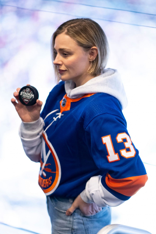 Chloe Moretz at Navy Federal Credit Union Stadium Series, February 2024 5