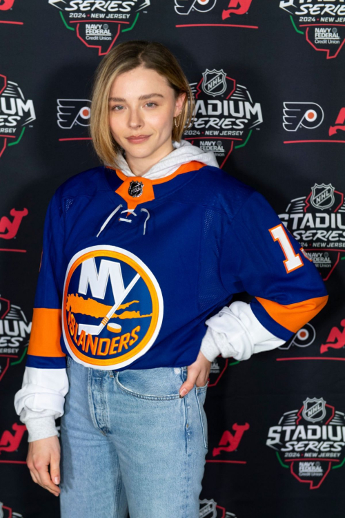 Chloe Moretz at Navy Federal Credit Union Stadium Series, February 2024 6