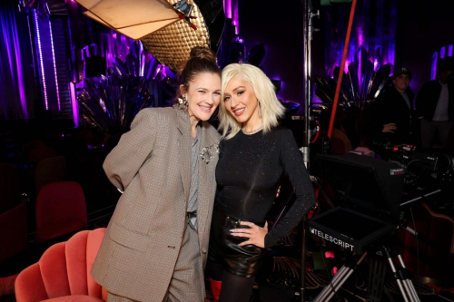 Christina Aguilera at Drew Barrymore Show, February 2024