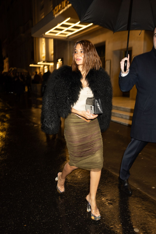 Christine Centenera Leaves Miu Miu Afterparty at Gigi Restaurant, March 2024 2