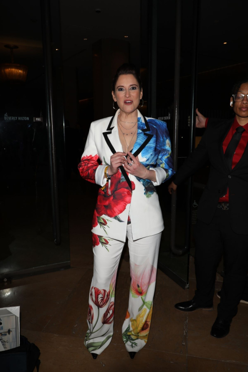 Chyler Leigh Arrives at GLAAD Awards in Beverly Hills, March 2024 4