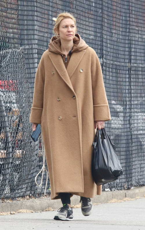 Claire Danes Out and About in New York, March 2024