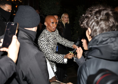 Cynthia Erivo Leaves Louis Vuitton After-party in Paris, March 2024 1