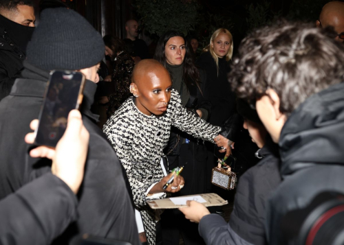 Cynthia Erivo Leaves Louis Vuitton After-party in Paris, March 2024 4