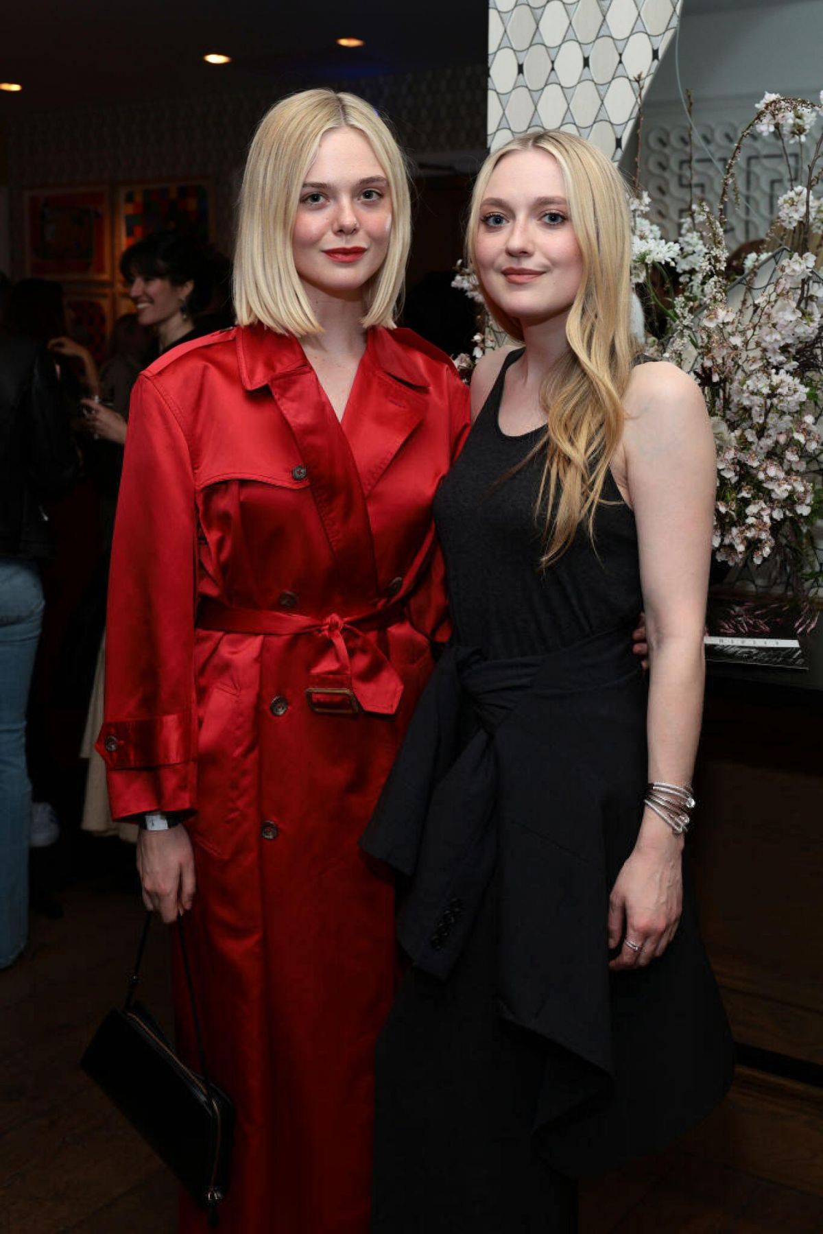 Dakota and Elle Fanning at Ripley NY Tastemaker Event in New York, March 2024