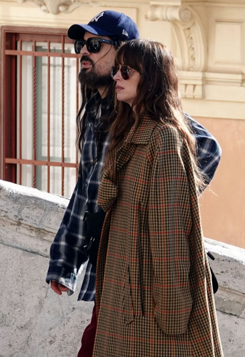 Dakota Johnson and Alessandro Michele Out in Rome, March 2024 4