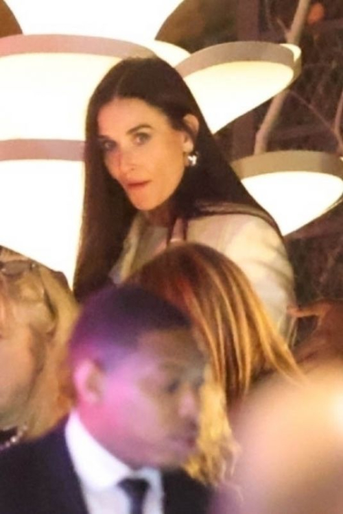 Demi Moore Leaves CAA Pre-Oscar Party in West Hollywood, March 2024 8