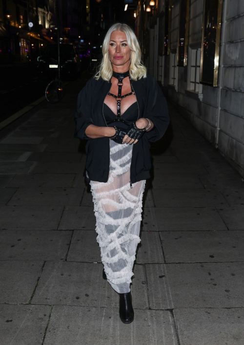 Denise Van Outen Arrives at Switchboard 50th Anniversary Party in London, March 2024 1