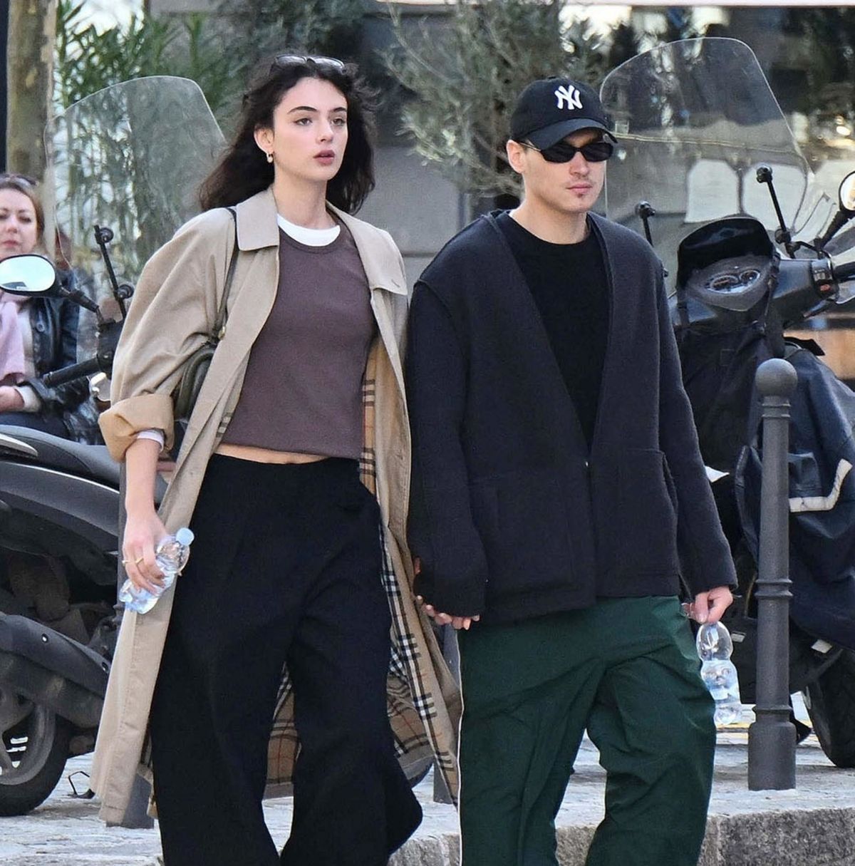 Deva Cassel and Saul Nanni Out in Milan, March 2024